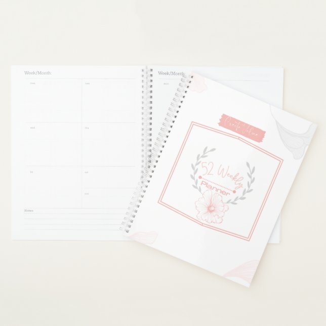 Pink 52 Weekly Planner (Display)