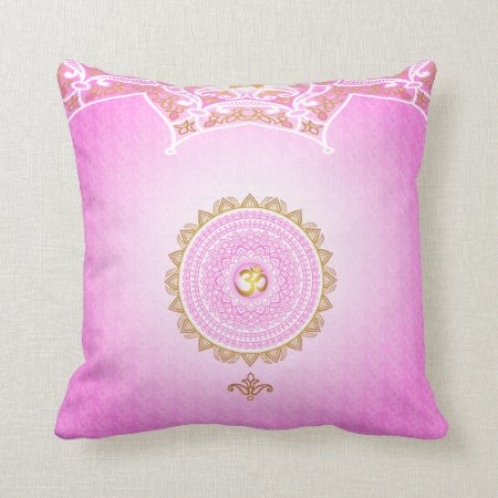 Pink, 7th Chakra, Sahasrana Pillow