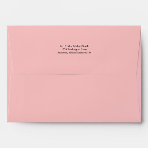 Pink A7 Envelope 5x7 | Zazzle