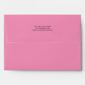 Pink A7 Envelope 5x7 (Back (Top Flap))