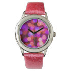 Pink A lizious  watch w/ pink glitter silicon band