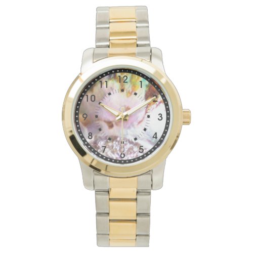 Pink Abalone Pastel Two_Toned Watch