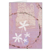 Pink Abstract and Flowers (Front)