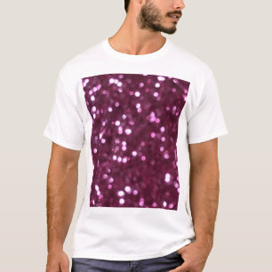 Pink abstract, bokeh defocused lights. T-Shirt
