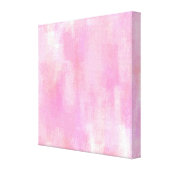 Pink Abstract Digital Painting Canvas | Zazzle