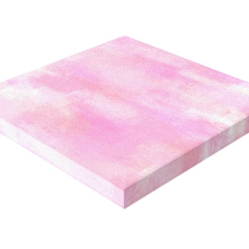 Pink Abstract Digital Painting Canvas Zazzle