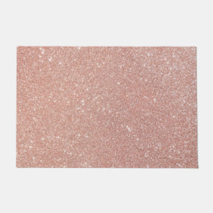 pink abstract doormat