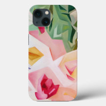 Pink Abstract Floral iPhone 6 Case