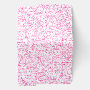 Pink Abstract Office File Folder Set