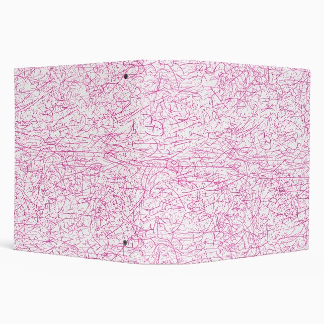 Pink Abstract Office File Folder Set (Background)