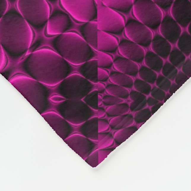 Pink Abstract Pattern Blanket (Corner)