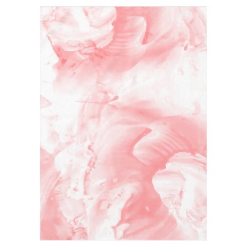 Pink Abstract Watercolor Marble Background Tablecloth