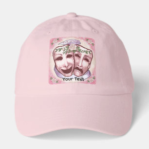 Pink Actor Masks Hat