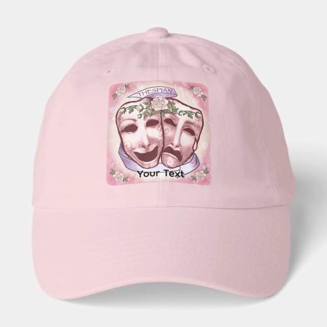 Pink Actor Masks Hat (Front)