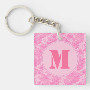 Pink ACU Camo Camouflage Girly Digital Key Chain