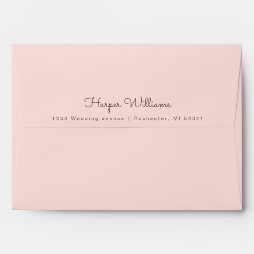 pink address  envelope