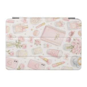 Pink Aesthetic Beauty Essentials iPad Case