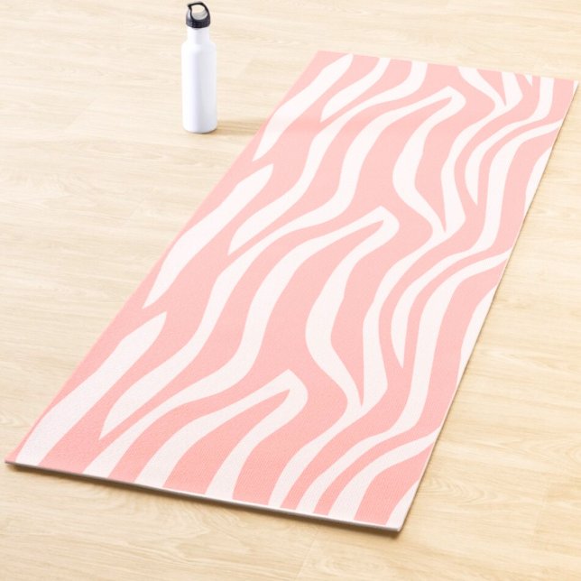 Pink Aesthetic Minimalist Clean Modern  Yoga Mat (Creator Uploaded)