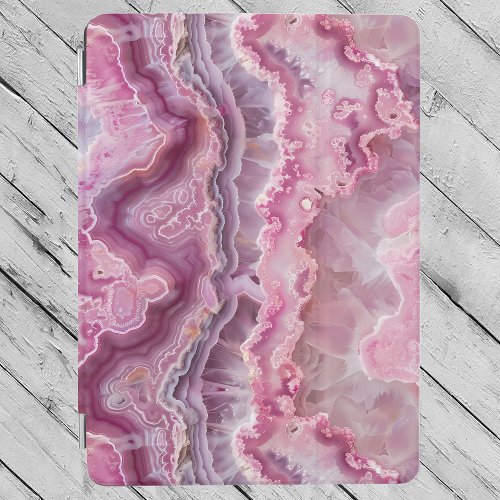 Pink Agate Stone Macro Photography iPad Air Cover
