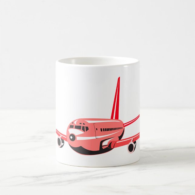 Pink Airplane Coffee Mug (Creator Uploaded)