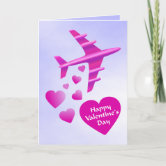 African American Girl Holding Heart Valentine Card