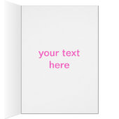 Pink Albino Axolotl Pattern Cards (Inside (Right))