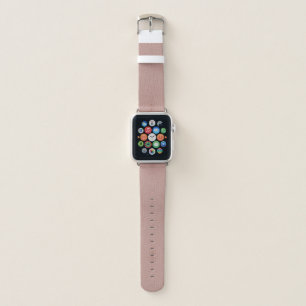 Pink Alligator Texture Print Apple Watch Band