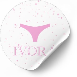 Pink Allure Editable Blush Feminine Branding Square Sticker