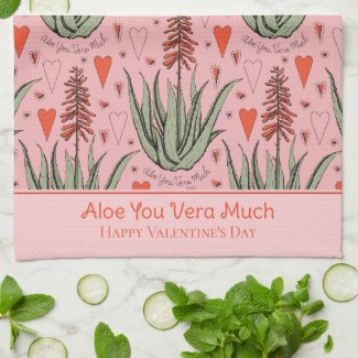Pink Aloe You Vera Much (I Love You Very Much)