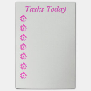 Pink Aloha Task List Post-it Notes