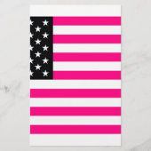 pink american flag (Front)