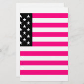 pink american flag (Front/Back)