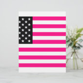 pink american flag (Standing Front)