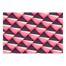 Pink and black abstract geometric pattern