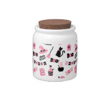 Pink and Black Halloween