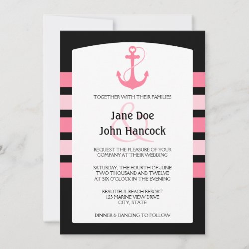 Heart Anchor Invites