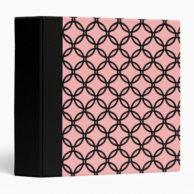 Pink and Black Lace Binder (Front/Spine)