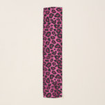 Pink and Black Leopard Print  Scarf<br><div class="desc">🥇AN ORIGINAL COPYRIGHT DESIGN by Donna Siegrist ONLY AVAILABLE ON ZAZZLE! Pink and Black Leopard Print. Available in several colors. ⭐99% of my designs in my store are done in layers. This makes it easy for you to resize and move the graphics and text around so that it will fit...</div>