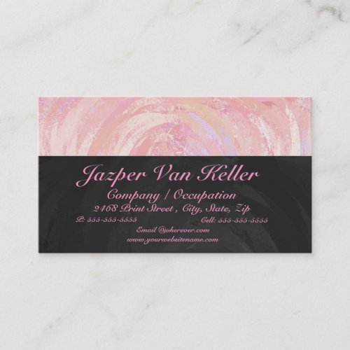 Pink and Stinky Business Card