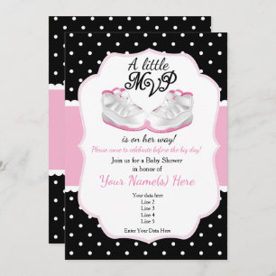 Sneaker Baby Shower Invitations Invitation Templates Zazzle