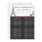 Pink and Black Paris Girl Birthday Invitation