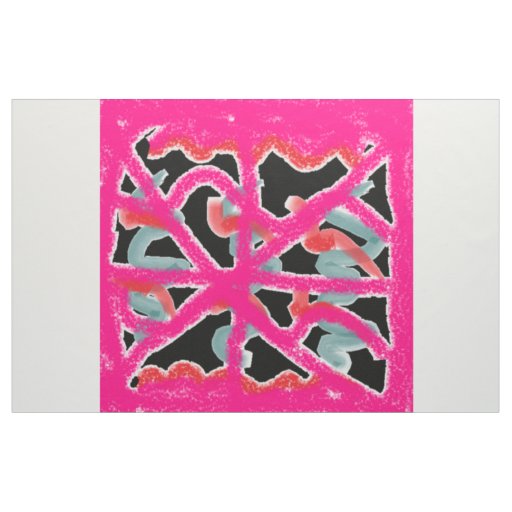 Pink and black patterned cloth cotton