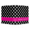 Pink and Black Polka Dot Coupon Organizer