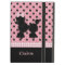 Pink and Black Polka Dots & Poodle iPad Air Case