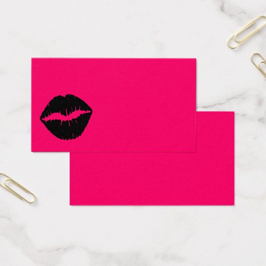 Pink and Black Smooch (Office)