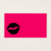 Pink and Black Smooch (Front)