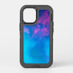 Pink and Blue Colored Smoke   Zazzle_Growshop. OtterBox Defender iPhone 12 Mini Case