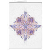 Pink and Blue Diamond Fractal Art (Front)