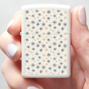 Pink and Blue Fireworks Zippo Lighter