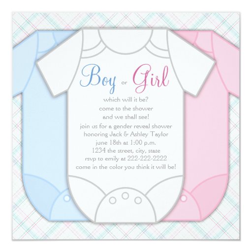 Pink And Blue Baby Shower Invitations 9